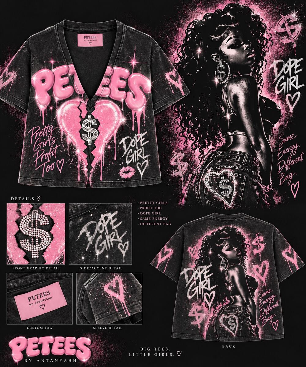 Pretty Girls Profit Too V-Neck